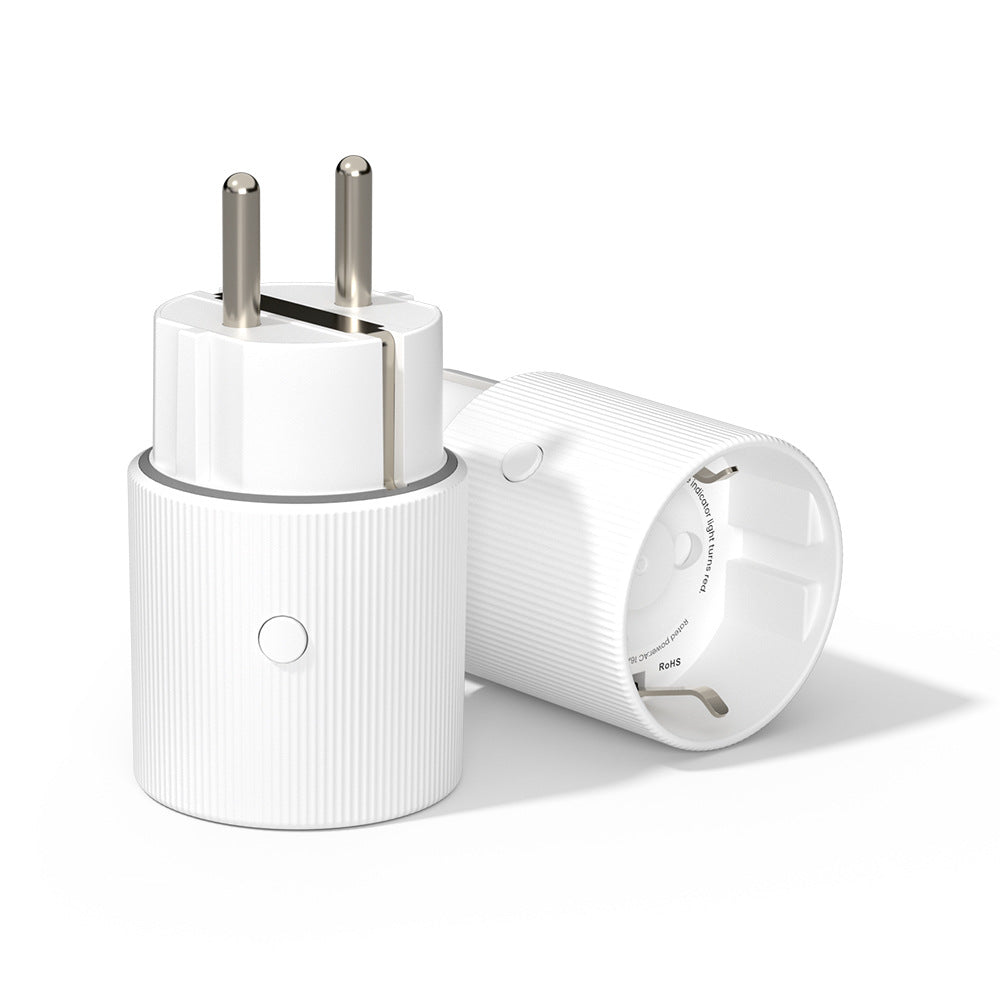 Smart Socket Graffiti wifi European Standard Socket with Metering and Timer Voice Alexa Control wifi Smart Socket
