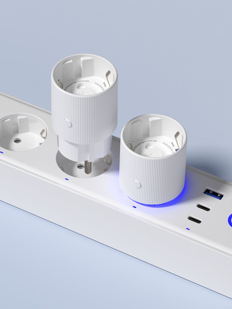 Smart Socket Graffiti wifi European Standard Socket with Metering and Timer Voice Alexa Control wifi Smart Socket