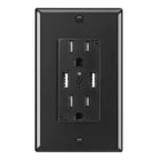 American Standard Usb Charging Socket, Dual Switch Socket, Tablet Phone, Smart Charging Socket